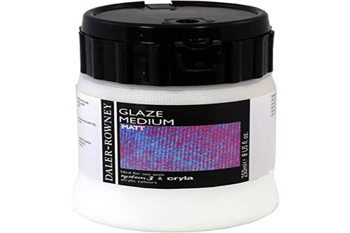 DALER ACRYLIC GLAZE MEDIUM MATT 250ML