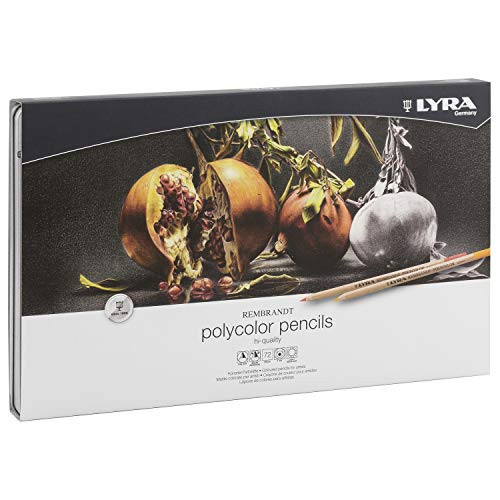 LYRA REMBRANDT POLYCOLOR 72X PENCIL METAL TIN SET