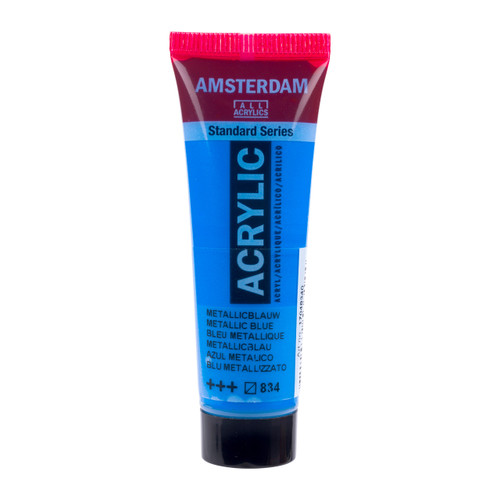 Amsterdam Standard Series Acrylic Tube 20 ml Metallic Blue 834