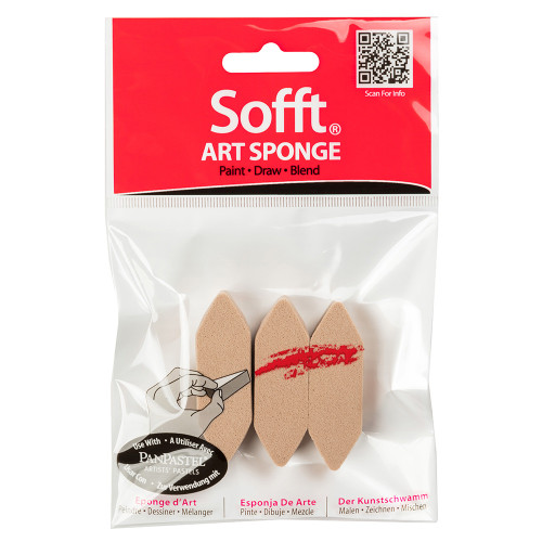 PanPastel Sofft 3-Sponge Bar Point