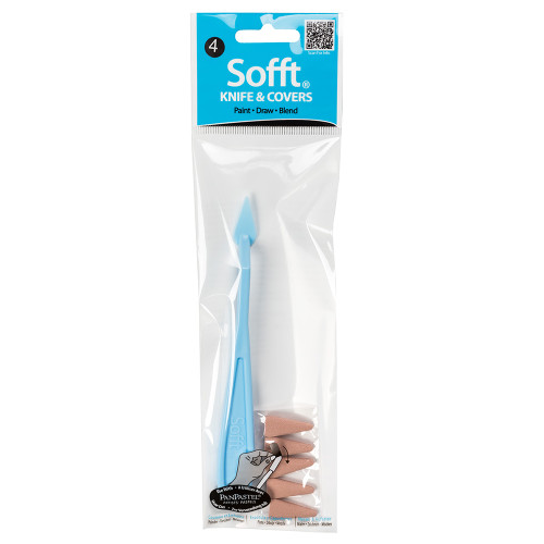 PanPastel Sofft 5-No4 Point Covers&Knife