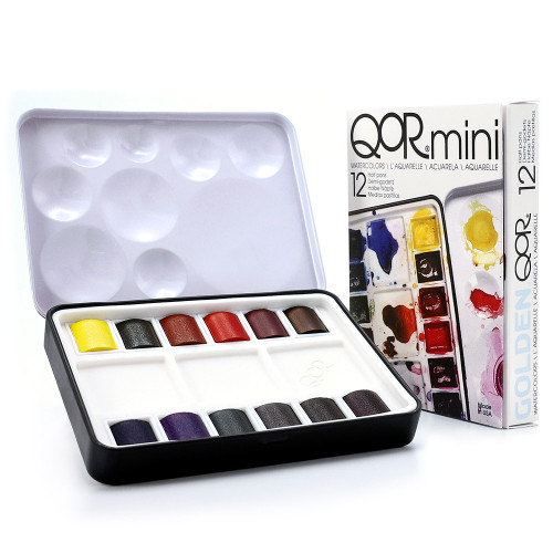 QoR Watercolor QoR Mini Half Pan Set