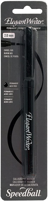 Permanent Elegant Writer Marker (2.0mm) Black