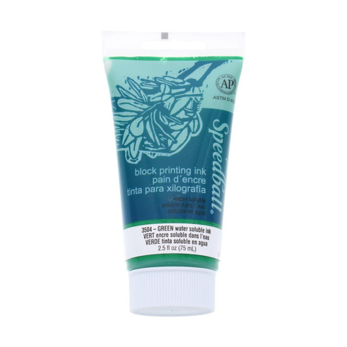 75cc (2.5 oz.) Water-Soluble Block Ink Green