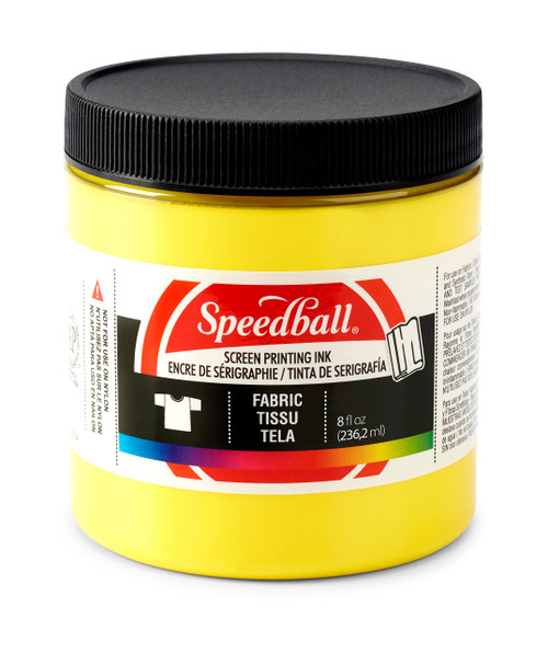 8 oz Fabric Screen Printing Ink Yellow