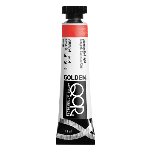 QoR Watercolor - 10ml-  Cadmium Red Light