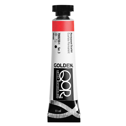QoR Watercolor - 10ml-  Permanent Scarlet