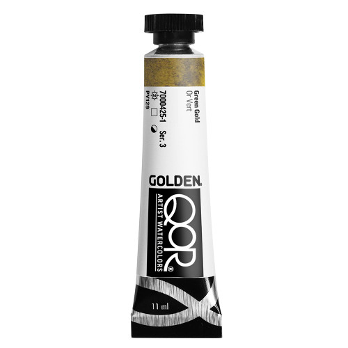 QoR Watercolor - 10ml-  Green Gold