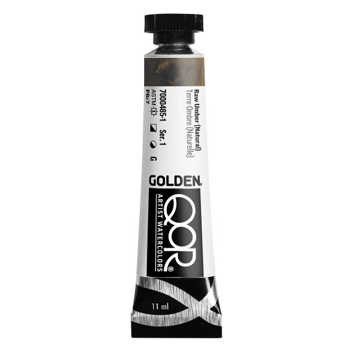 QoR Watercolor - 10ml-  Raw Umber (Natural)