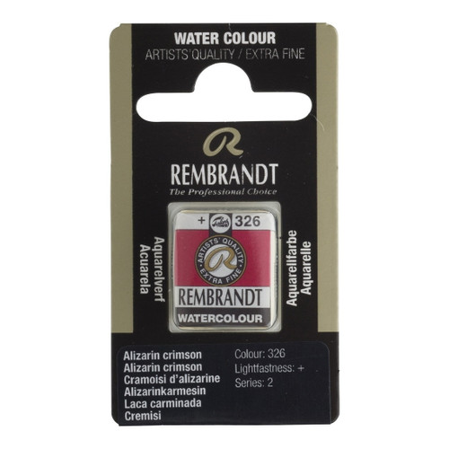 Rembrandt Artists' Watercolor Alizarin Crimson 20 ml.