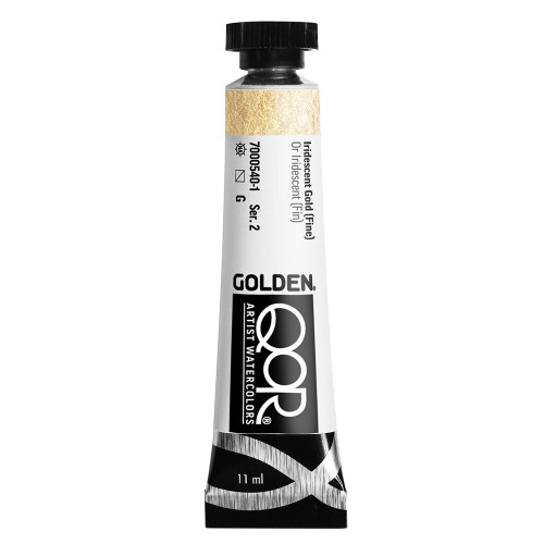 QoR Watercolor - 10ml-  Iridescent Gold (Fine)