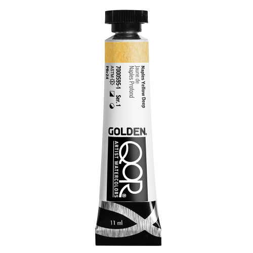 QoR Watercolor - 10ml-  Naples Yellow Deep 