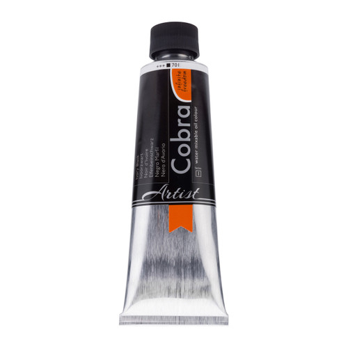 Cobra Artist Water-Mixable Oil Colour Tube 150 ml Ivory Black 701