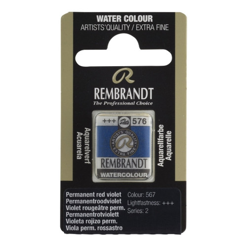 1/2 Pan - Rembrandt Watercolour - Phthalo blue green - Series 2