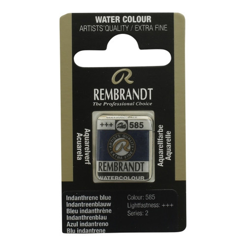 1/2 Pan - Rembrandt Watercolour - Indanthrene blue - Series 2