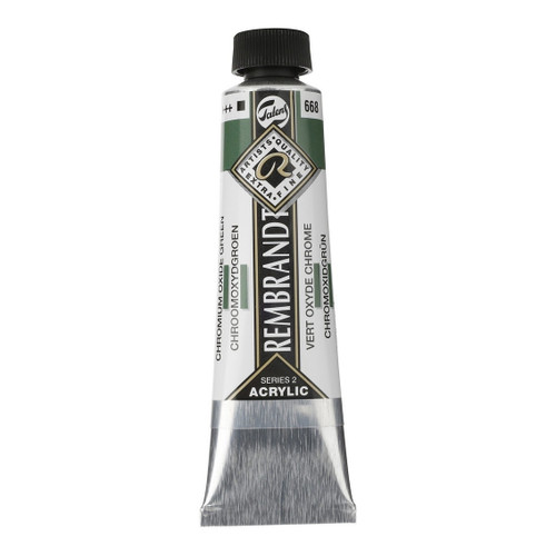 40ml - Rembrandt Acrylic - Chromium oxide green - Series 2