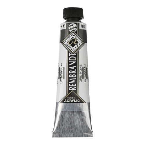 40ml - Rembrandt Acrylic - Payne's grey - Series 1