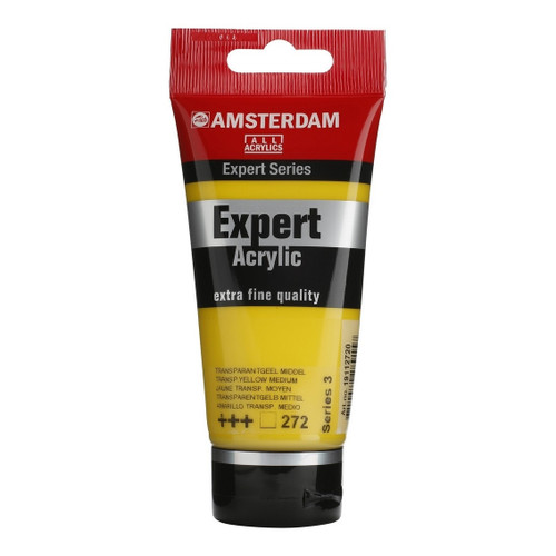 75ml - Amsterdam Expert Acrylic - Transparent yellow medium - Series 3