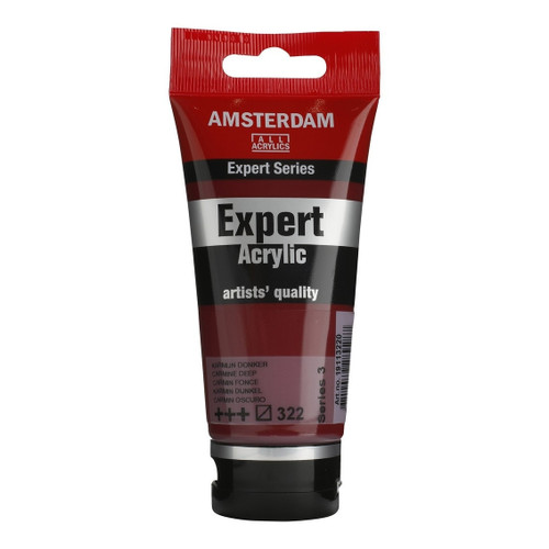 75ml - Amsterdam Expert Acrylic - Carmine deep - Series 3