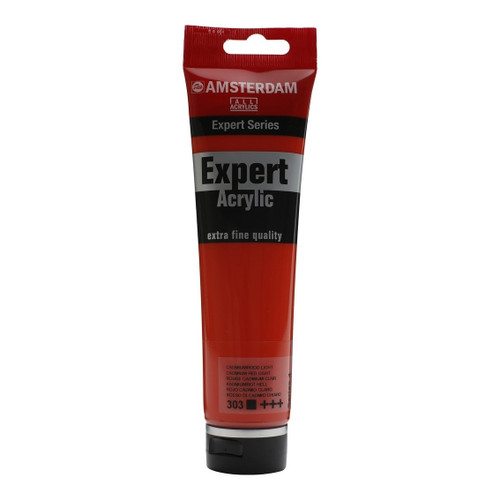 150ml - Amsterdam Expert Acrylic - Cadmium red light - Series 4