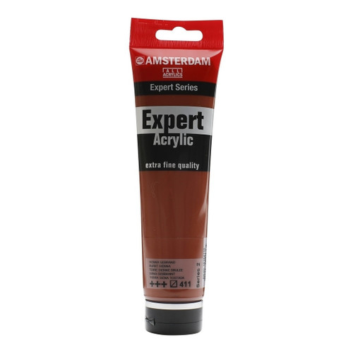 150ml - Amsterdam Expert Acrylic - Burnt sienna - Series 2