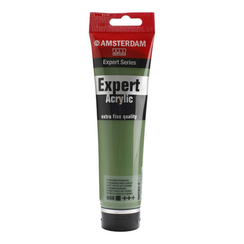 150ml - Amsterdam Expert Acrylic - Chromium oxide green - Series 3
