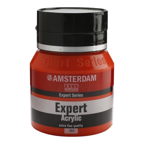 400ml - Amsterdam Expert Acrylic - Cadmium red light - Series 4