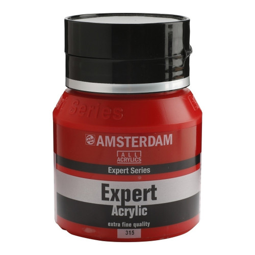 400ml - Amsterdam Expert Acrylic - Pyrrole red - Series 3