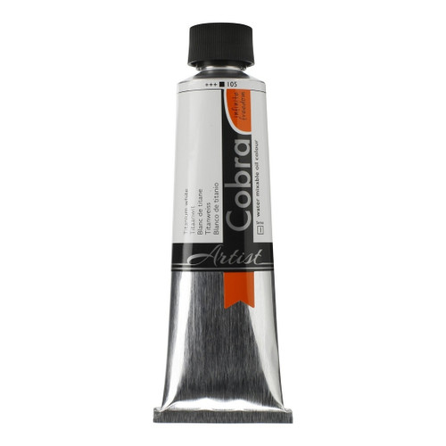 40ml - Cobra Artist Watermixable Oil - Series 1 - Titanium white