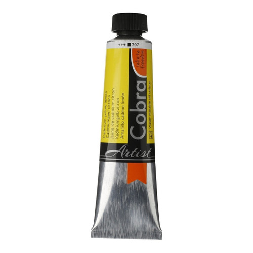 40ml - Cobra Artist Watermixable Oil - Series 4 - Cadmium yellow lemon