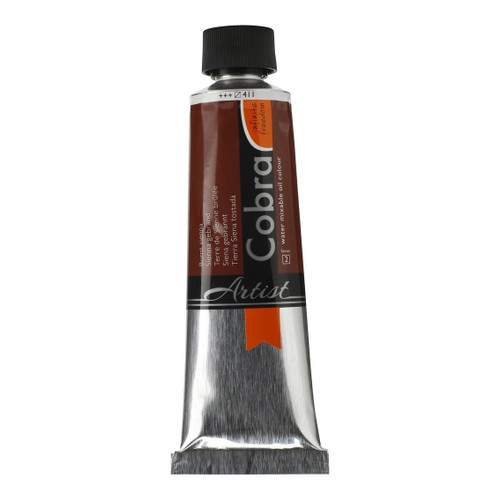 40ml - Cobra Artist Watermixable Oil - Series 2 - Burnt sienna