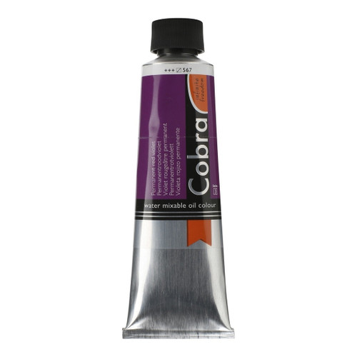 40ml - Cobra Artist Watermixable Oil - Series 3 - Permanent red violet