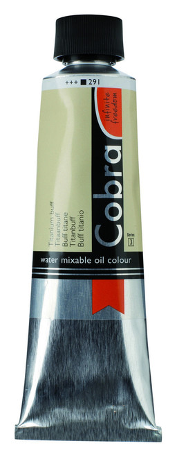 150ml - Cobra Artist Watermixable Oil - Series 3 - Titanium buff