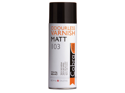 COBRA - Waterbased Oil Varnish Matt - 400ml Spray can