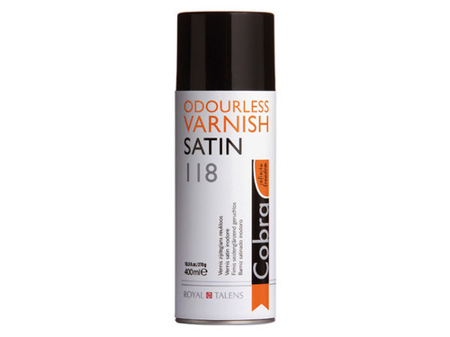 COBRA - Waterbased Oil Varnish Satin - 400ml Spray can
