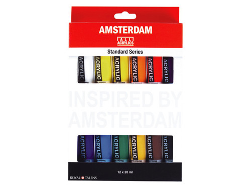 Amsterdam Acrylic Set of 20ml X 12