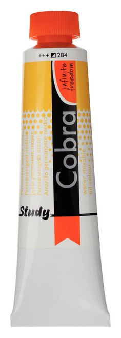 Cobra Study 40ml Permanent Yellow Medium