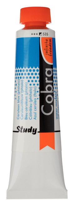 Cobra Study 40ml Cerulean Blue Phthalo