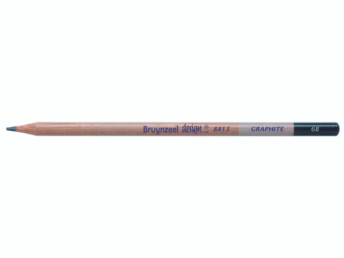 Graphite Aquarelle pencil, 6B