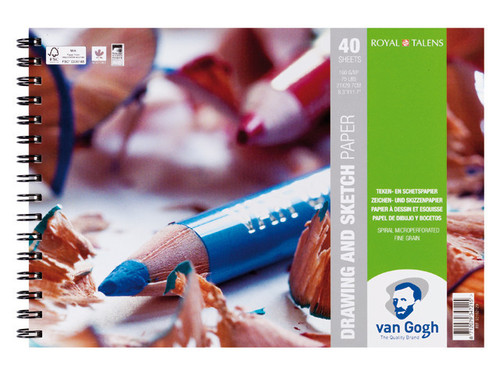 VAN GOGH DRAWING & SKETCHING PAPER PAD A4 - 160gsm