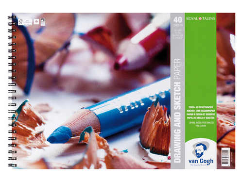 A2 VAN GOGH DRAWING & SKETCHING PAPER PAD 29.7x42 cm - 160gsm