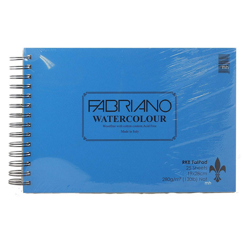 Fabriano Watercolour Fat Pad 280gsm - 19x28cm