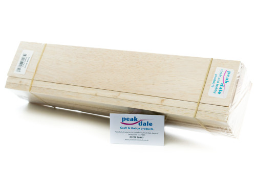 Balsa Wood Pack of 22 Assorted - 450mm lengths