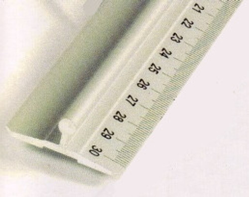 Metal 30cm Ruler with lifting grip