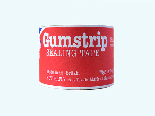 BROWN GUMSTRIP TAPE - 48mm wide - 35 meters long