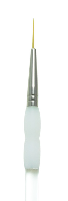 Gold taklon short liner brush - Size 20/2 Gold taklon short liner brush - Size 20/2