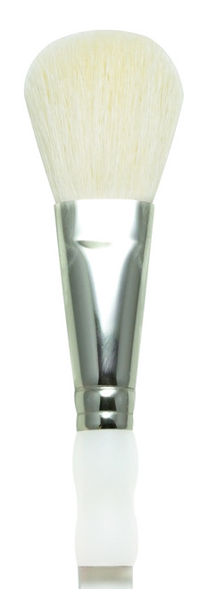 White blending mop brush -1"