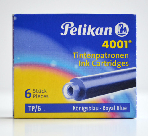 Royal Blue Fountain Pen Ink Cartridges