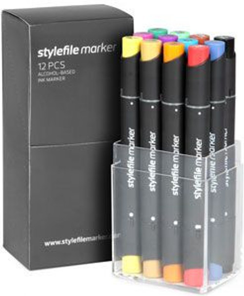 Stylefile Marker Set - 12er Set A