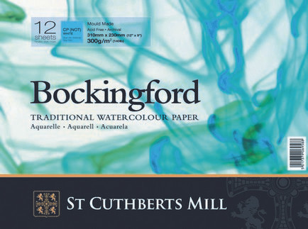 Bockingford Watercolour Spiral Pad 18x13cm ~ 300gsm CP(Not)
